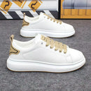 New Luxury Design Sneakers For Men Fashion White Board-shoe Soft Women Walking Shoes Running Shoes Couples Sneakers Tennis shoes