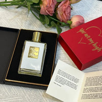 Luxury Unisex Perfume 50ml Floral Chypre Fragrance Peach Rum Rose Cedar Papyrus Long Lasting Elegant Sweet Warm Scent