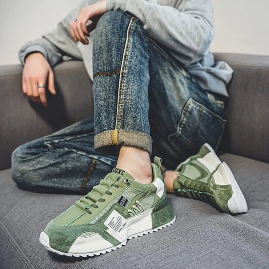 Mens Sneakers Luxury Brand Casual Shoes Breathable Sport Running Shoes Tennis Training Shoes for Men Platform Vulcanize Footwear