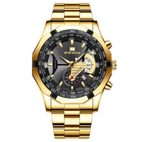 2023 Top Brand Luxury Watch Fashion Selling Gold Sports Casual Quartz  Travel Wristwatch Waterproof Mens Clock Relogio Masculino