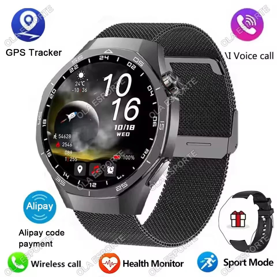 Smart Watches For Men Women 1.5" 360*360 HD Screen 330mAh Battery Heart Rate Sleep Health Bluetooth Call Watches For Man