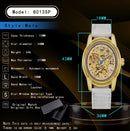 Women automatic watch fashion cute mechanical wristwatches dainty elegant waterproof luxury gifts for girlfriend watch！