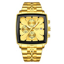 LIGE Luxury Brand Couple Watches Stainless Steel Waterproof Luminous Quartz Watch Fashion Simple Lovers Gifts for Men and Women