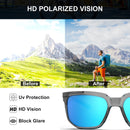 Suukaa Brand Polarized Sunglasses UV400 Protection for Men and Women Outdoor Hunting Fishing Driving Bicycle Sunglasses