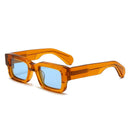 Fashion Brand Design Polarized Acetate Square Sunglasses for Men Thick Frame Eyeglasses UV400 Protection Designer Eyewear