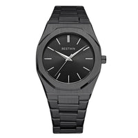 New Watches for Men Luxury Stainless Steel Strap Classic Business Waterproof Quartz Wristwatches Male Clock Relogio Masculino