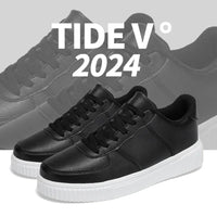 Fashion Leather Men White Sneakers Breathable Comfort Classic Casual Shoes Mens Outdoor Walking Shoes Couple Footwear Size 36-50