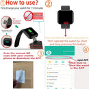 Sport Smart Watches Color Screen Life Waterproof Bluetooth Fitness Bracelet With Health Blood Pressure Heart Rate Sleep Monitor