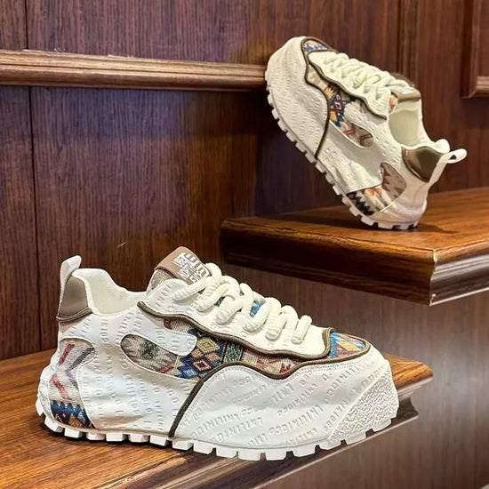 Chunky Sneakers Mens Designer Sport Shoe Fashion Casual Mesh Breathable Increased Internal Platform Shoes for Men Casual Sneaker