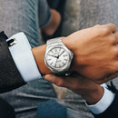 2026 New Automatic Wristwatch Men Fashion Stainless Steel Strap Wateproof Luminous Sport Mechanical Watch with Tonneau Dial