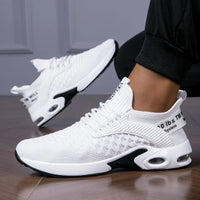 New Men's Sneakers Thick Sole Comfortable Casual Shoes Lightweight Breathable Fashion Running Shoes Luxury Male Tenis Masculino