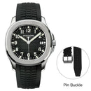 2025 New Arrival Mens Watches Top Brand Luxury Automatic Mechanical Watches Rubber Strap Stainless Steel Watch Relogio Masculino