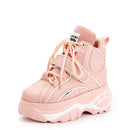 Sneakers Women Heel Platform  New 2023 Pumps Sneakers Female Heels Wedges Chunky Shoes for Women Luxury High Quality Women Shoes