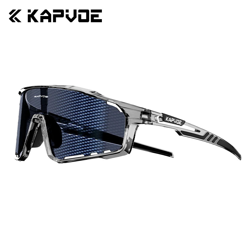 KAPVOE Nano Lenses Cycling Glasses Fashion Outdoor Sports Bicycle Sunglasses Men MTB Cycling Sunglasses Women Road Bike Glasses