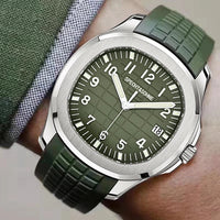 2025 New Arrival Mens Watches Top Brand Luxury Automatic Mechanical Watches Rubber Strap Stainless Steel Watch Relogio Masculino
