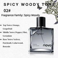 Business Men's Perfume Lasting Fragrance Fresh Temptation Natural Wood Fragrance Holiday Date Highend Gift For Boyfriend Perfume