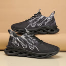 Sneakers Man Running Shoes Women Lightweight Mesh Breathable Comfortable Flat Soft Tennis Shoes Unisex Lace-up