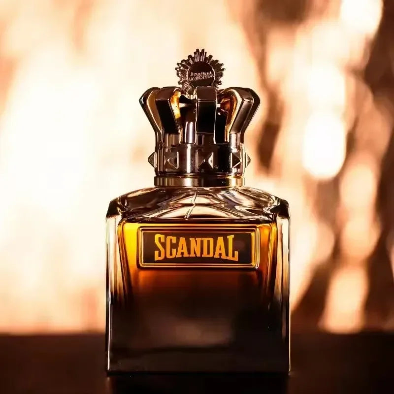 80ml/100ml Men's Eau De Parfum Long Lasting Oriental Woody Fragrance with Vetiver Tonka Leather Sandalwood for Elegant Appeal