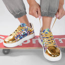 Lightweight Breathable Skate Shoes Comfortable Casual Sneakers for Outdoor Sports