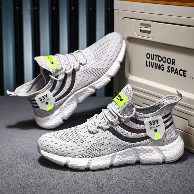 Men's Sneakers Breathable Running Shoes For Men Comfortable Classic Casual Shoes Men Tenis Masculino