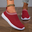 Women Sneakers Flat Bottomed Outdoor Casual Sports Single Shoes Comfortable Summer Mesh Lightweight Vulcanized Walking Shoes