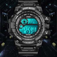 New Men LED Digital Watches Luminous Fashion Sport Waterproof Watches For Man Date Army Military Clock Relogio Masculino