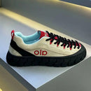 Trendy Men's Suede Platform Sneakers 2026 Spring Casual Leather Skate Shoes Thick Sole Non-slip Work Shoes for Male