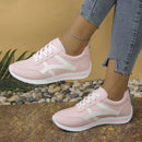 Sneakers Women New Sports Shoes Women's Small White Shoes Fashion Round Toe Lace Up Comfortable Lightweight Running Shoes