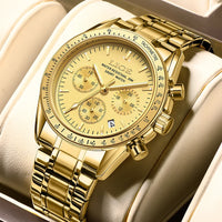 Relogios Masculino New Fashion Watches Man LIGE Clock Luxury Men Wristwatch Stainless Steel Waterproof Quartz Watch Chronograph