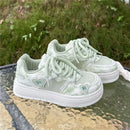 Korean High on Platform Sneakers Shoes for Women Sale Offers Deals Stylish Y2k Fashion Comfortable and Elegant 39 Woman Footwear