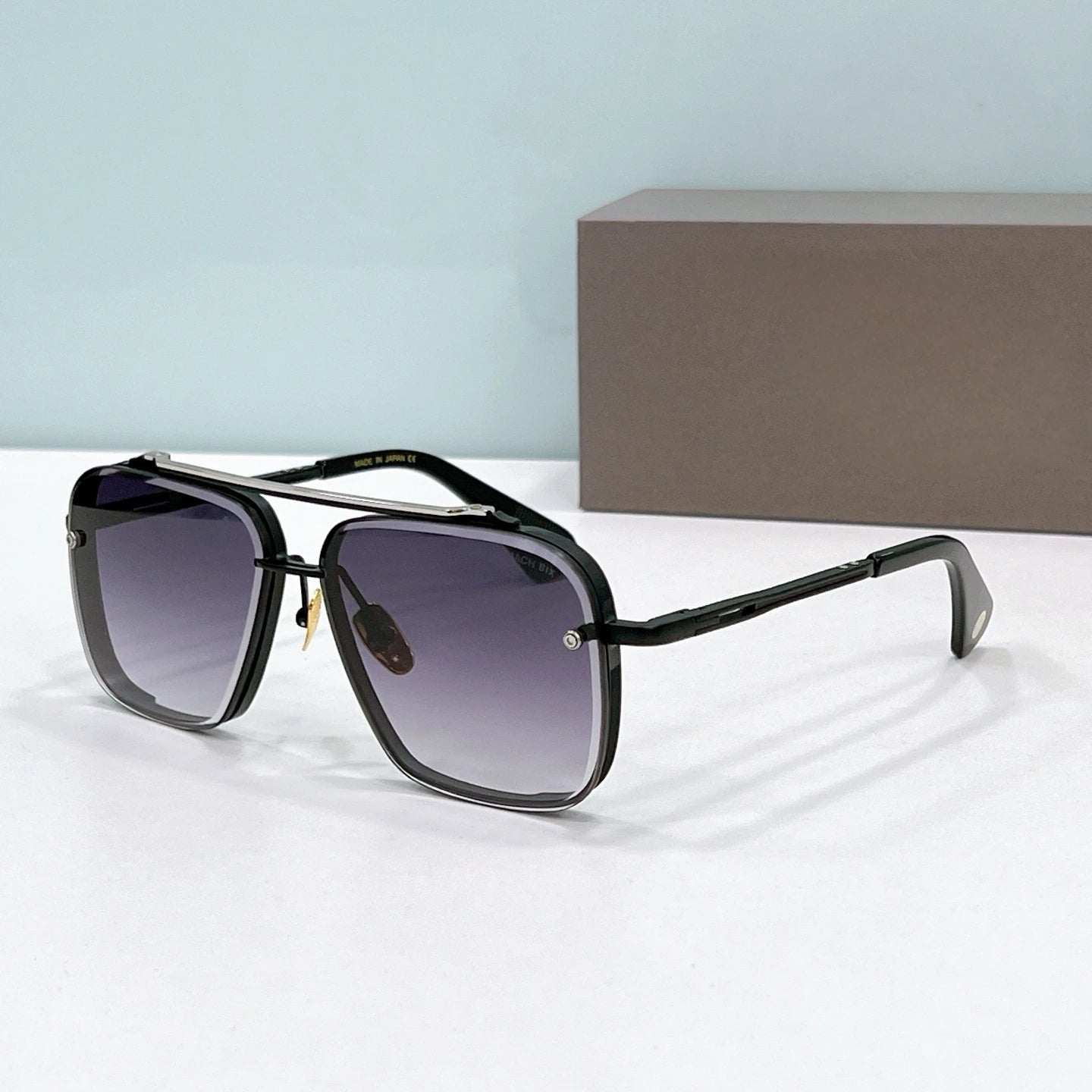 Mach Six Fashion Female Women Sunglasses Pilot Metal Alloy Shades Classic Eyewear Male Men Sunglasses Outdoor for Trval