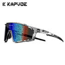 KAPVOE Nano Lenses Cycling Glasses Fashion Outdoor Sports Bicycle Sunglasses Men MTB Cycling Sunglasses Women Road Bike Glasses