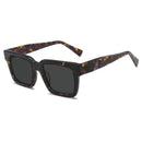 High Quality Thick Framed Acetate Fiber Myopia Sunglasses for Men and Women Luxury Square Design Driving and Fishing Sun Glasses