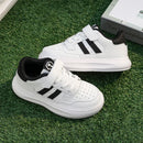 Children's Sneakers Kids Fashion Design Black White Non-slip Casual Shoes for Boys Girls Breathable Sneakers Toddler Outdoor
