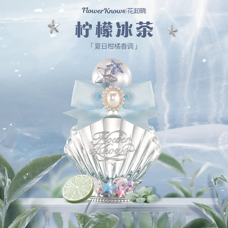 Flowerknows Moonlight Mermaid Perfume Flower Know Makeup Fruit Grapefruit Long Lasting Personal Perfume Eau De Parfum 50ML