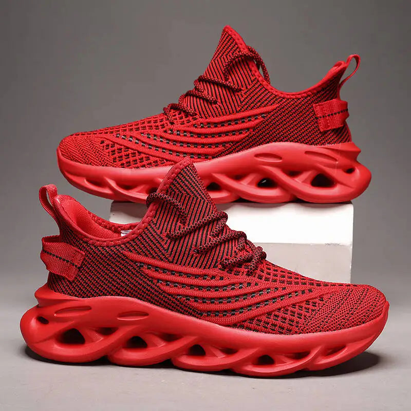 Sneakers Men Shoes Lightweight Male Shoes High Quality Men Mens Non-slip Shoes Mesh Breathable Soft Soled Shoe Non-slip 35-47