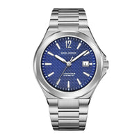 2026 New Automatic Wristwatch Men Fashion Stainless Steel Strap Wateproof Luminous Sport Mechanical Watch with Tonneau Dial