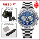 2026 Glenaw New high-end business fully automatic mechanical multifunctional men's watch fashionable waterproof luminous watch