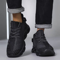 Sneakers Men Shoes Lightweight Male Shoes High Quality Men Mens Non-slip Shoes Mesh Breathable Soft Soled Shoe Non-slip 35-47