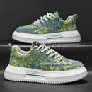 2025 Sneakers For Men Breathable Non-Slip Sport Shoes Male Fashion Casual Platform Shoes Comfortable Outdoor Running Shoes