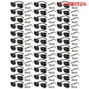 36PCS Rimless Sunglasses for Men and Women, Rectangle Gradient Lens, Metal Frame, Colored Lenses, Unisex Eyewear, Luxury Fashion