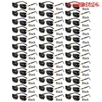 36PCS Rimless Sunglasses for Men and Women, Rectangle Gradient Lens, Metal Frame, Colored Lenses, Unisex Eyewear, Luxury Fashion